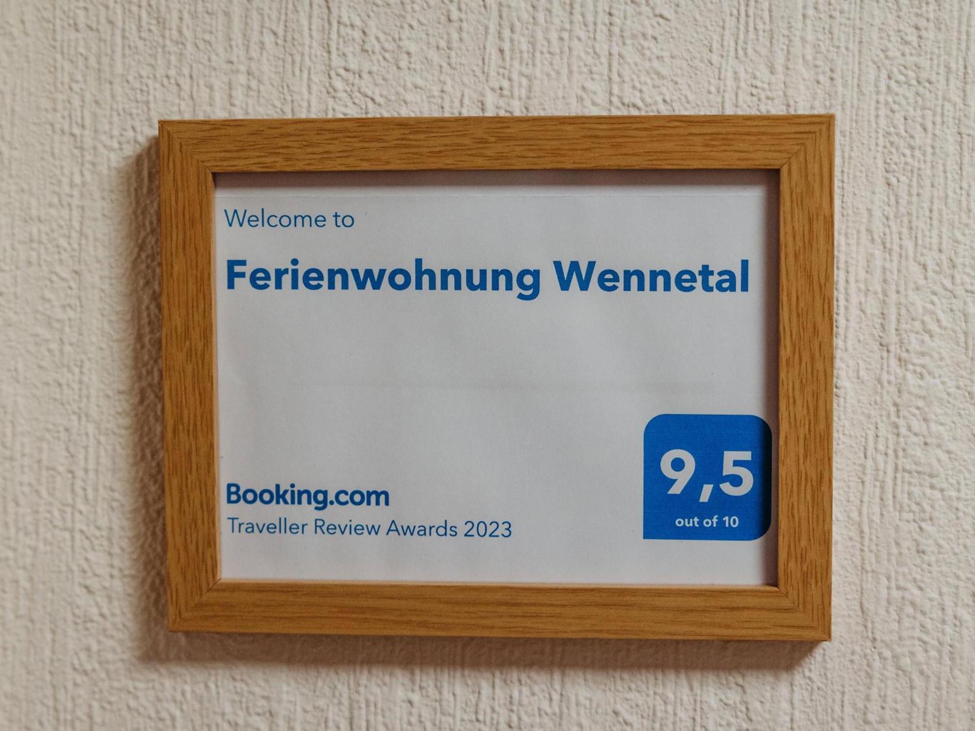 Ferienwohnung Wennetal 施马伦贝格 外观 照片